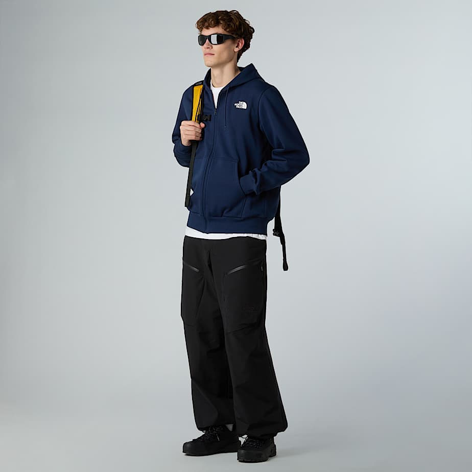 Felpa full zip simple dome Evolution navy