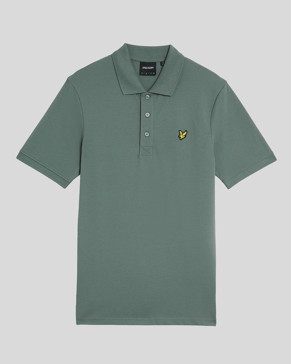 Plain Polo Mercurial green