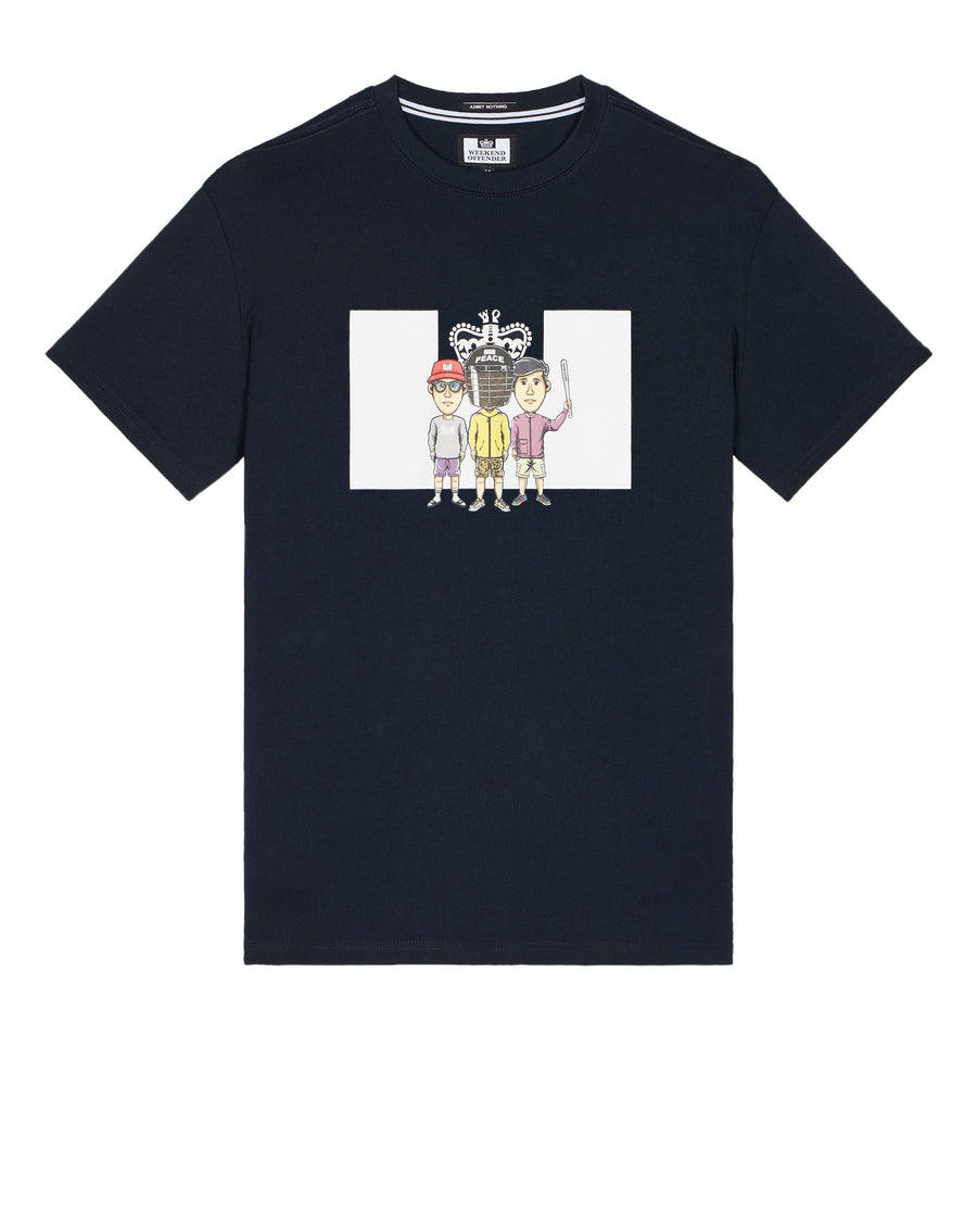T-shirt Weekend blu navy