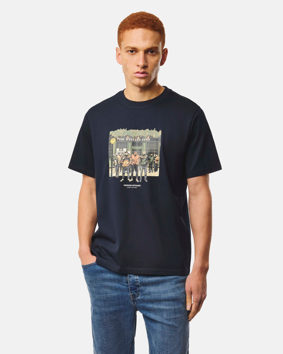 T-shirt Taberna navy