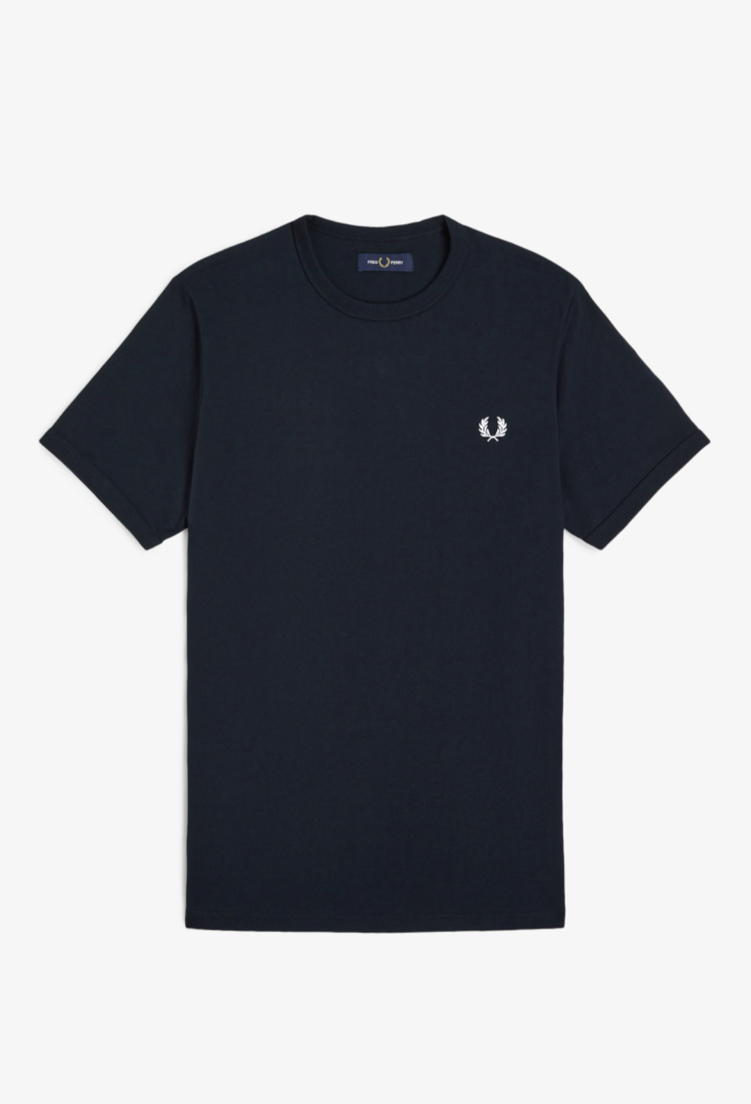 Ringer t-shirt navy