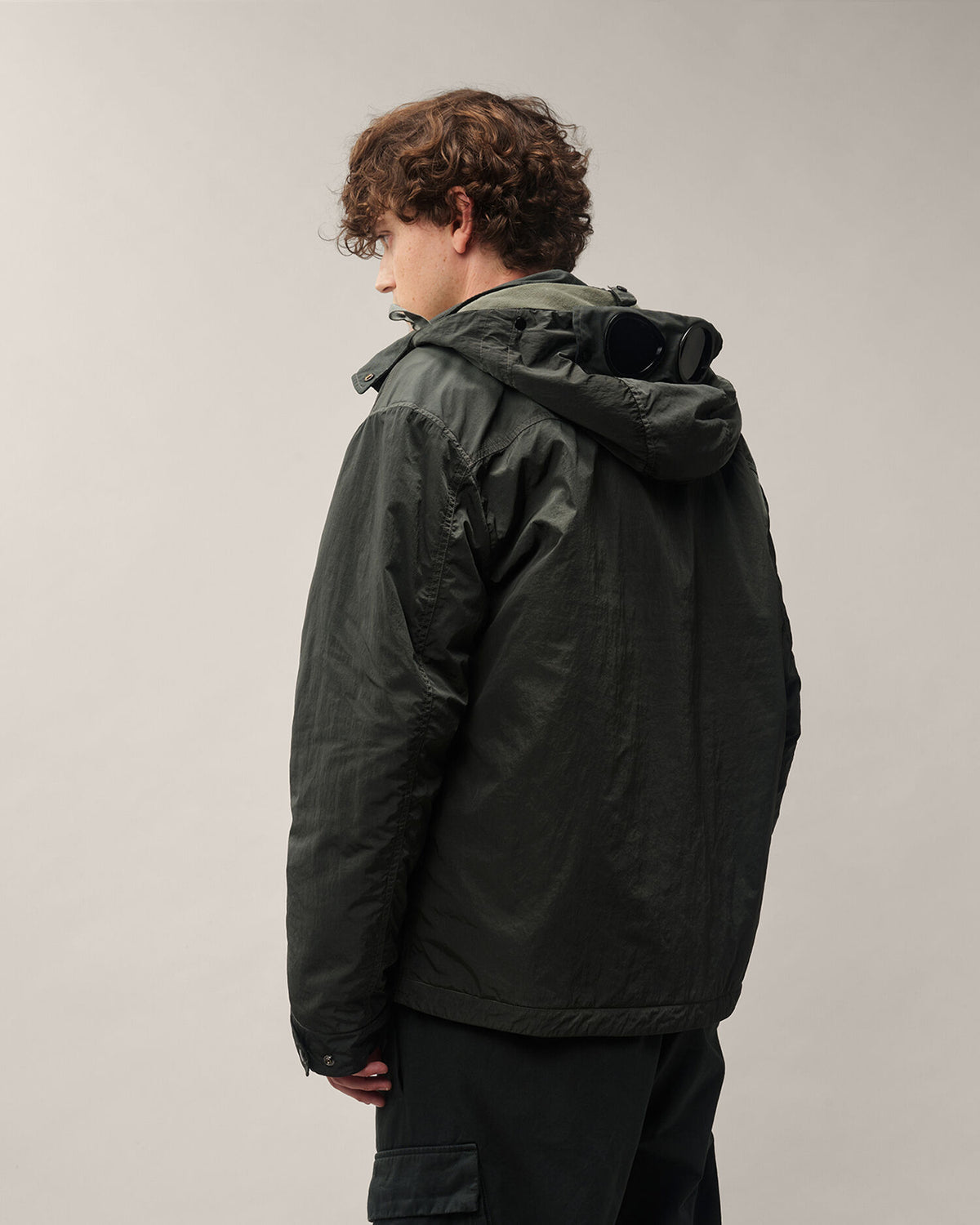 Heavy Chrome-R goggle jacket raven
