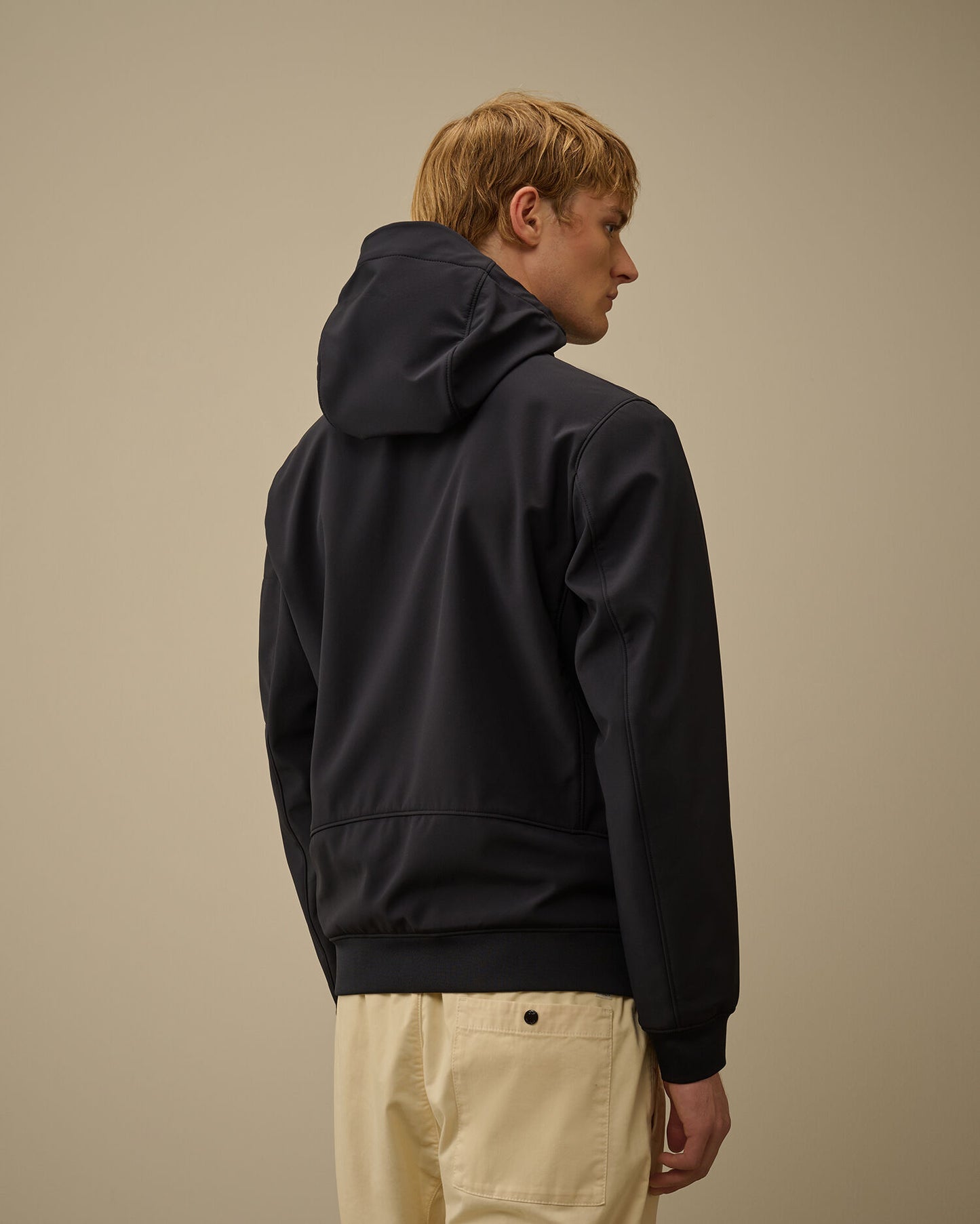 C.P. Shell-R hooded Jacket blu navy