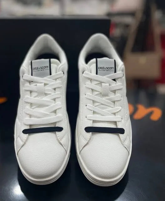 Scarpa bianca/nera KALEB006