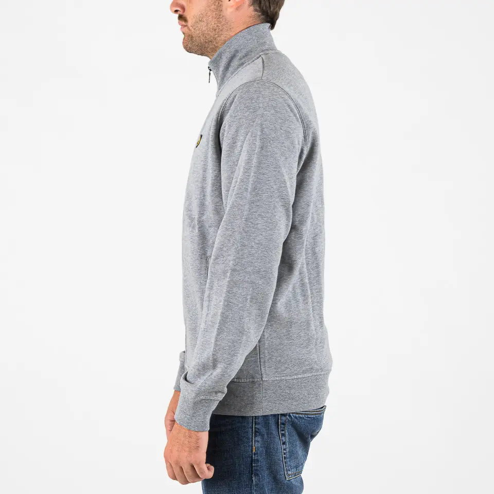 Felpa track top grigia