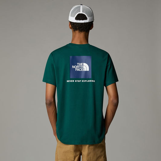 T-shirt NSE box verde bottiglia