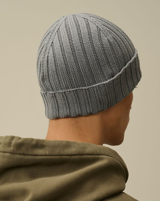 Cuffia merino logo Griffin grey