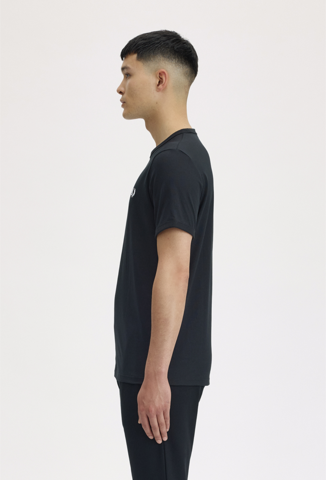 Ringer t-shirt nera