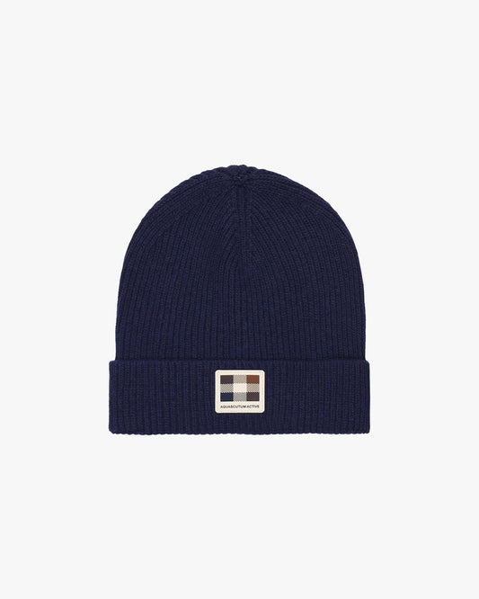Cuffia Rubber patch navy