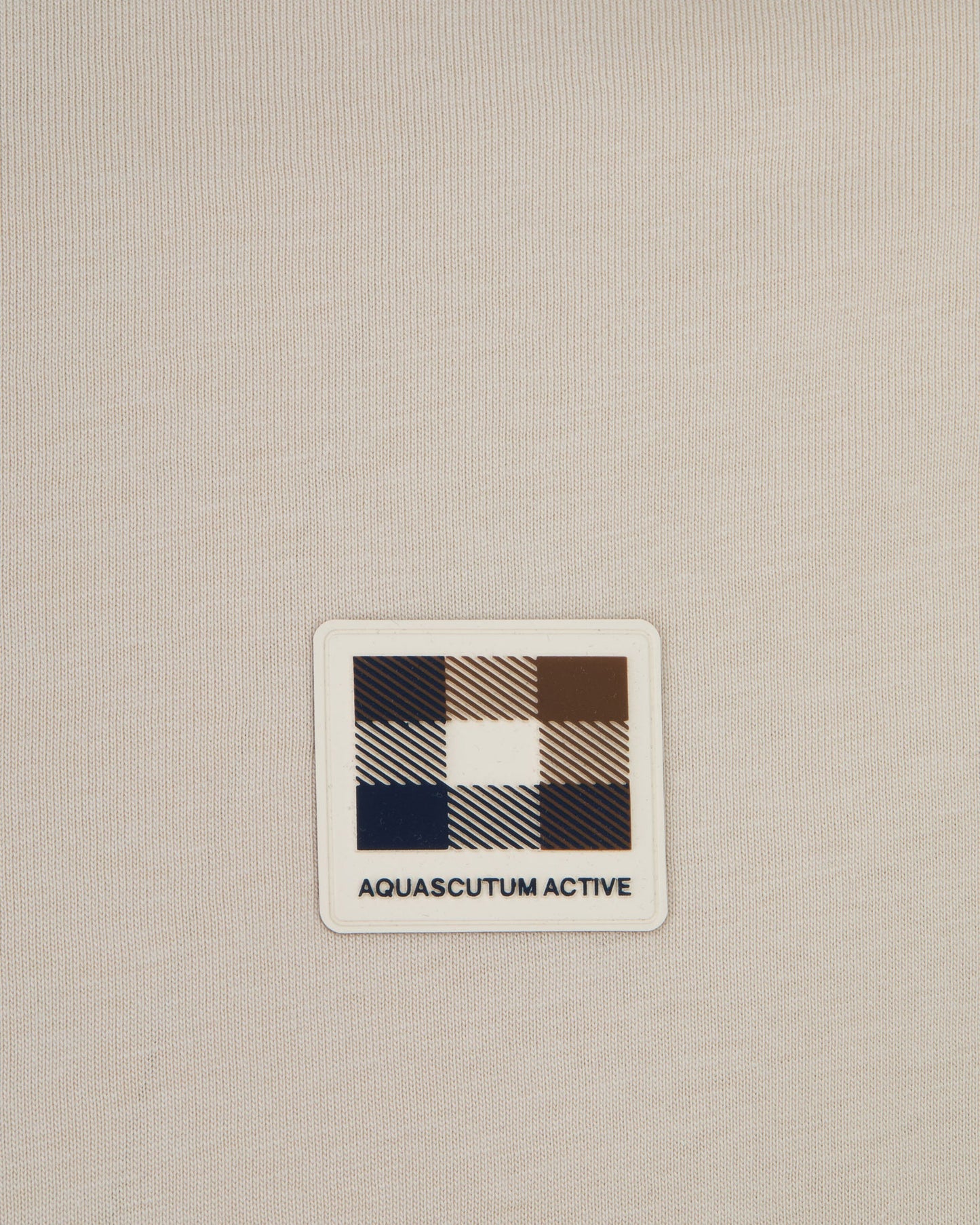 Badge t-shirt beige