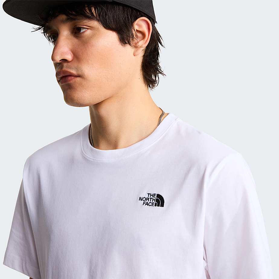 T-shirt evo simple dome bianca
