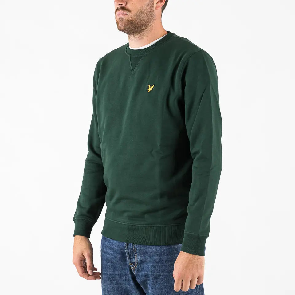Felpa Crew Neck Sweatshirt dark green