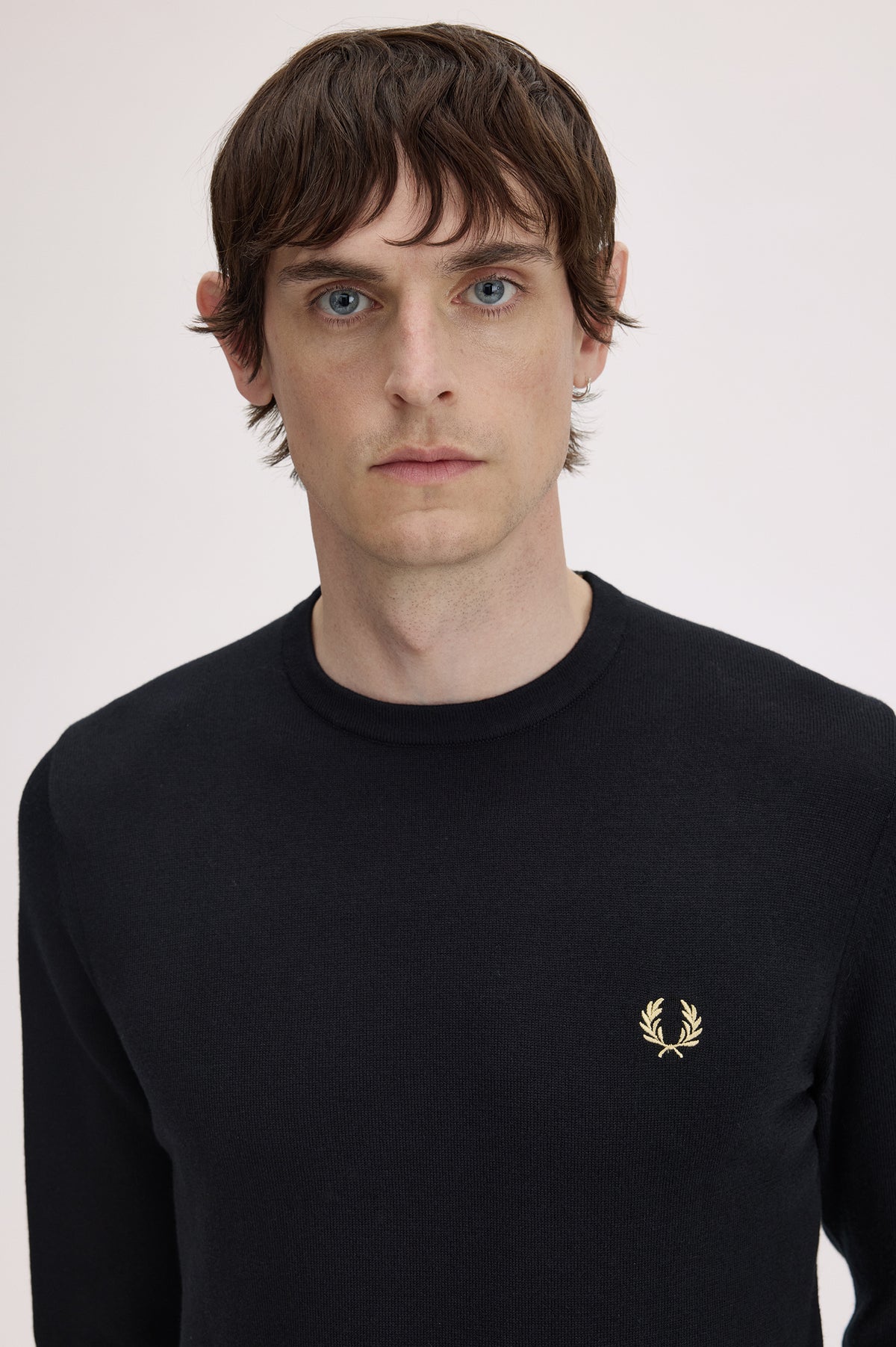 Maglione girocollo nero