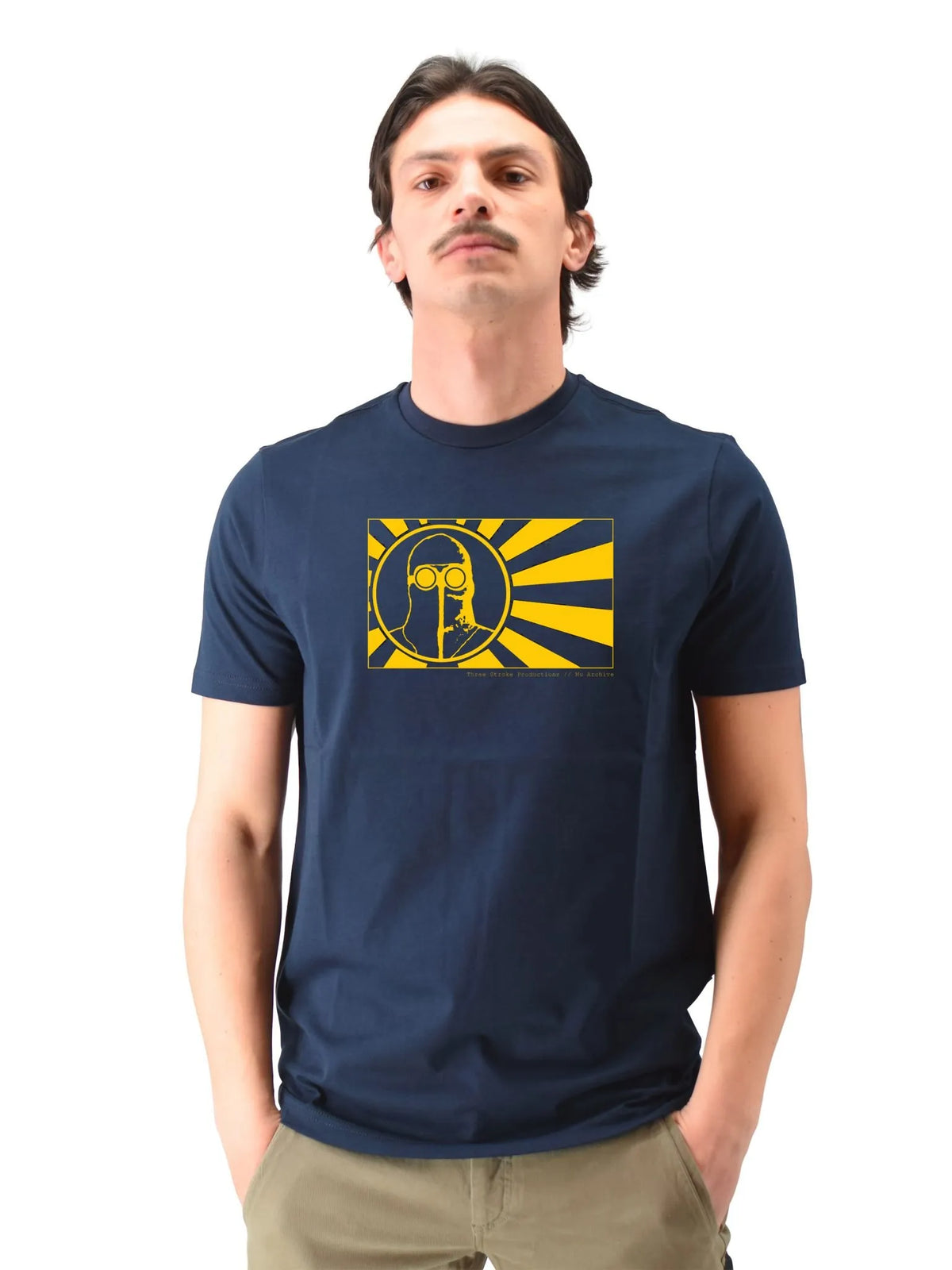 T-shirt warflag navy
