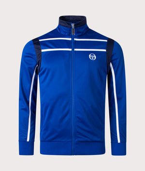 Felpa track top boscanero blu/bianco