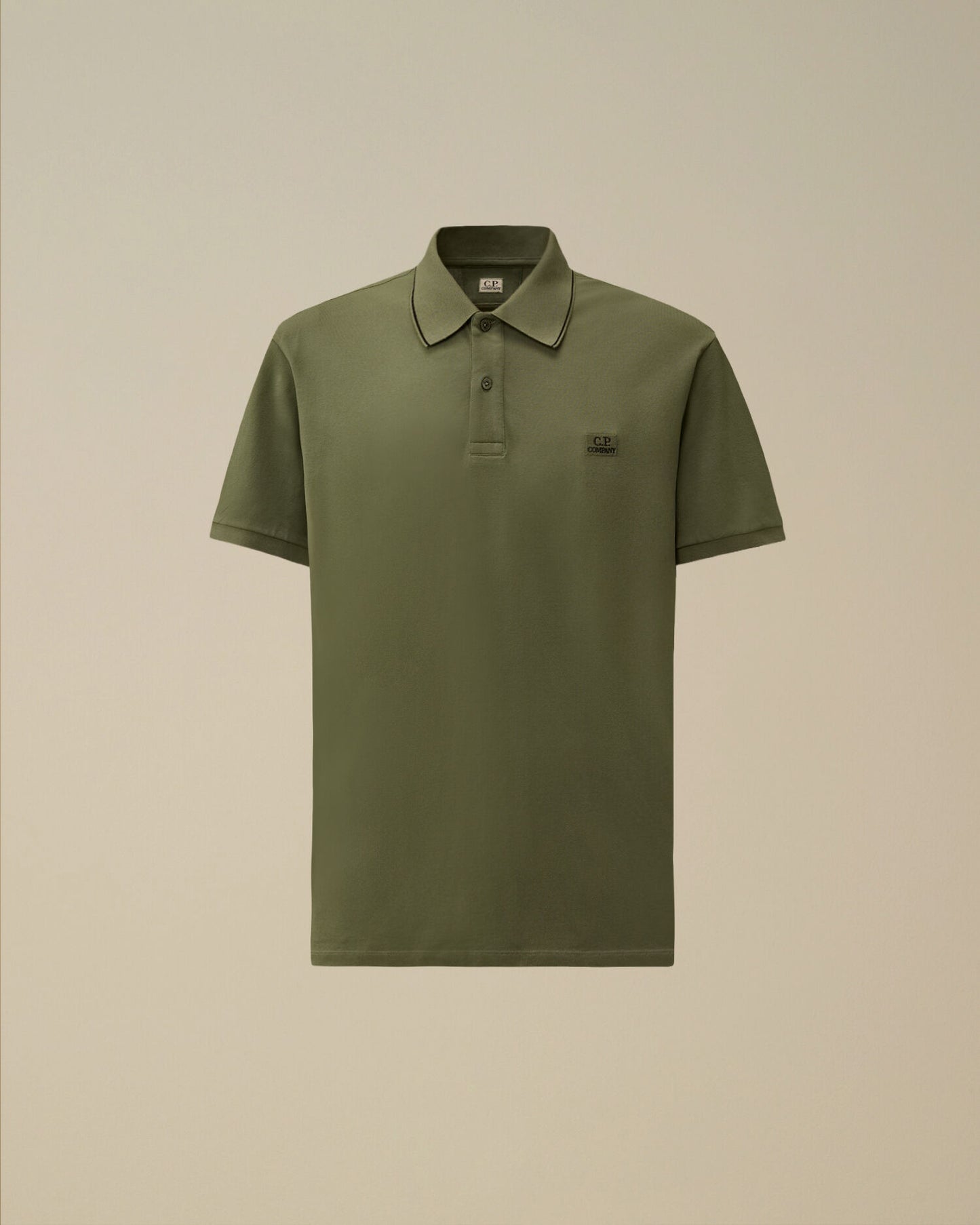 Polo sleeve Stretch piquet verde salvia