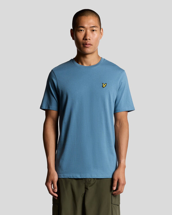 Plain t-shirt Sapphire blue