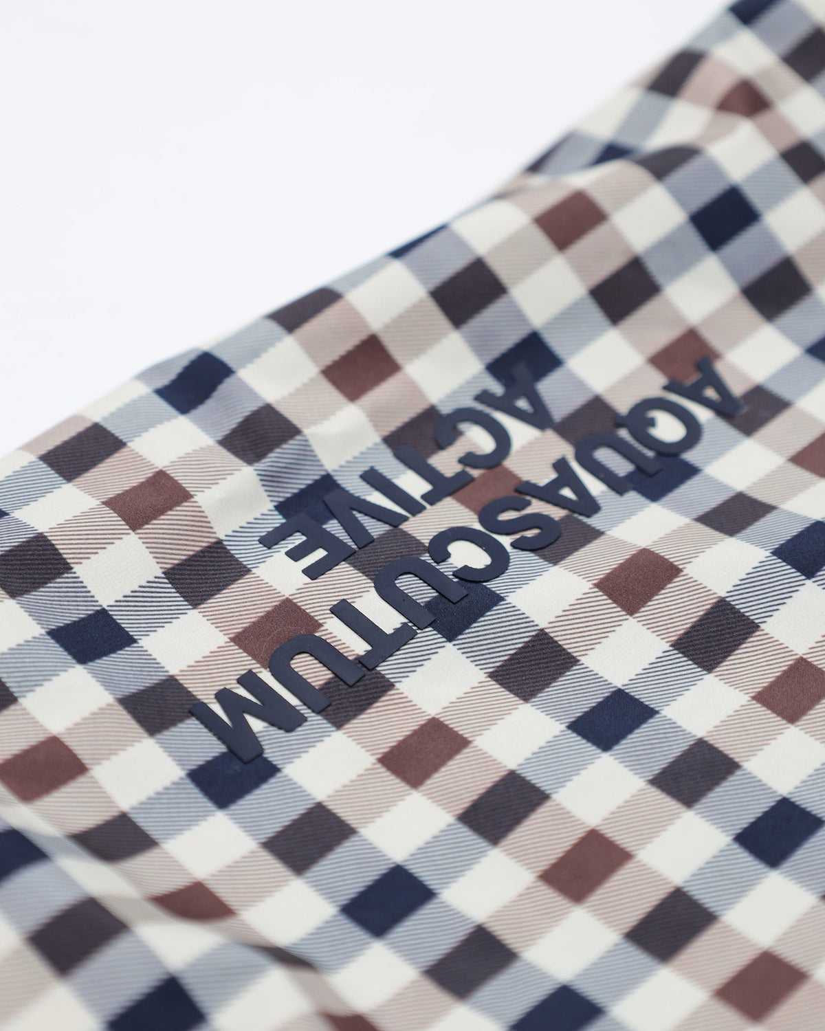 Scaldacollo reversibile check/navy