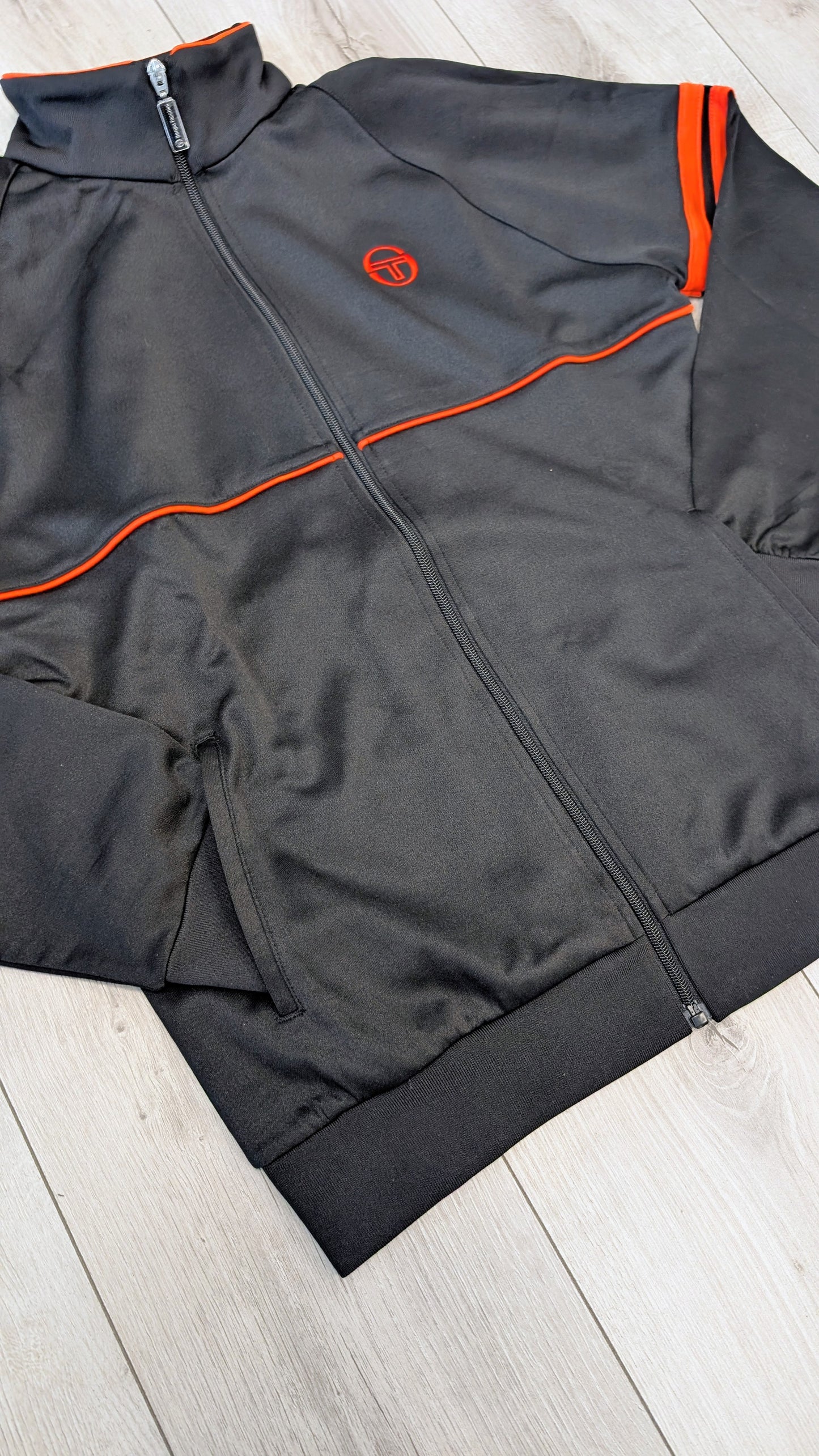 Felpa track top Orion black/red