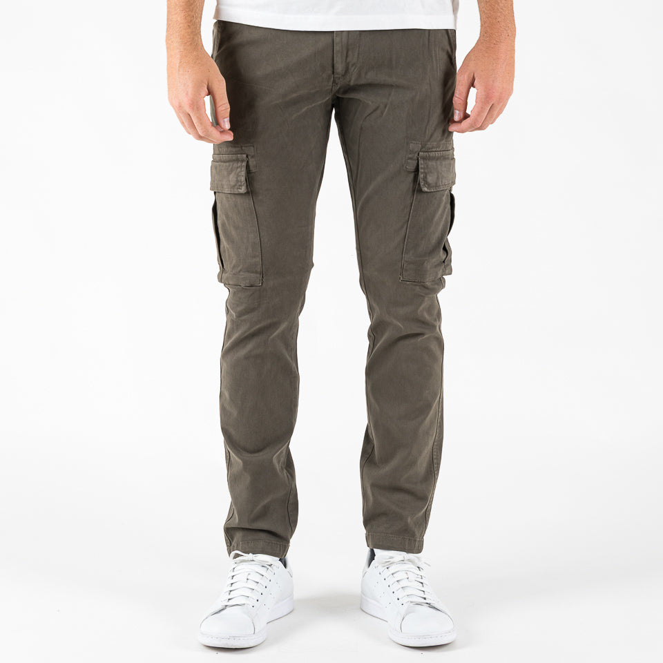 Pantalone Cargo verde militare