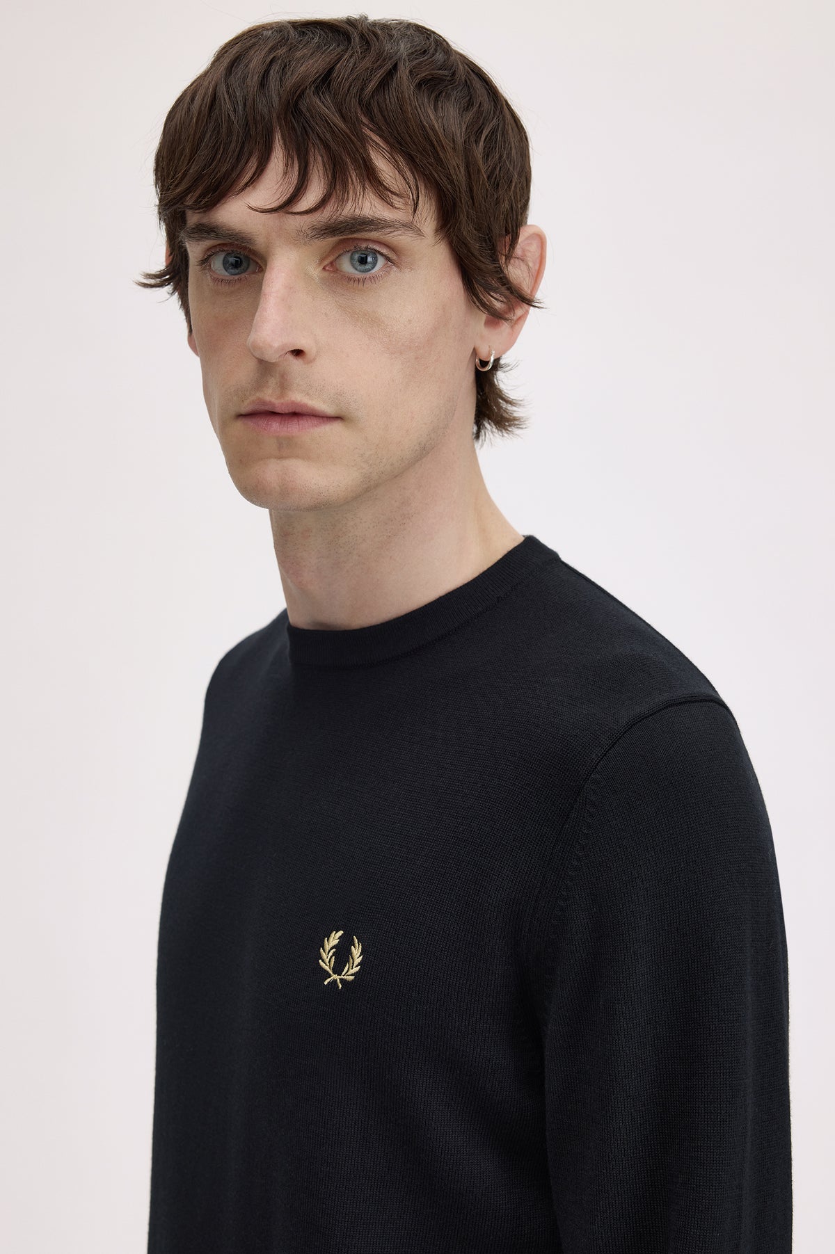 Maglione girocollo nero
