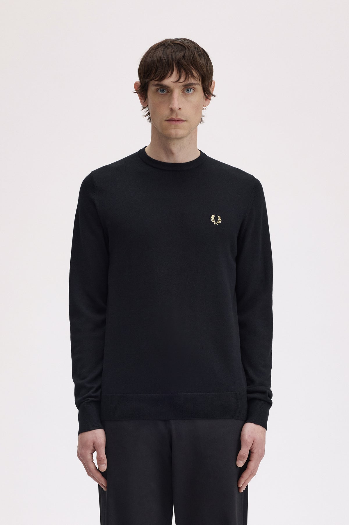 Maglione girocollo nero