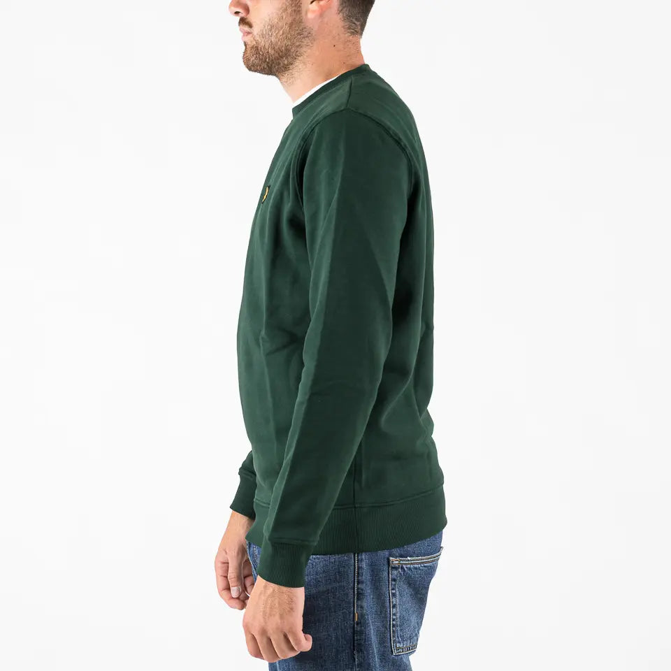 Felpa Crew Neck Sweatshirt dark green