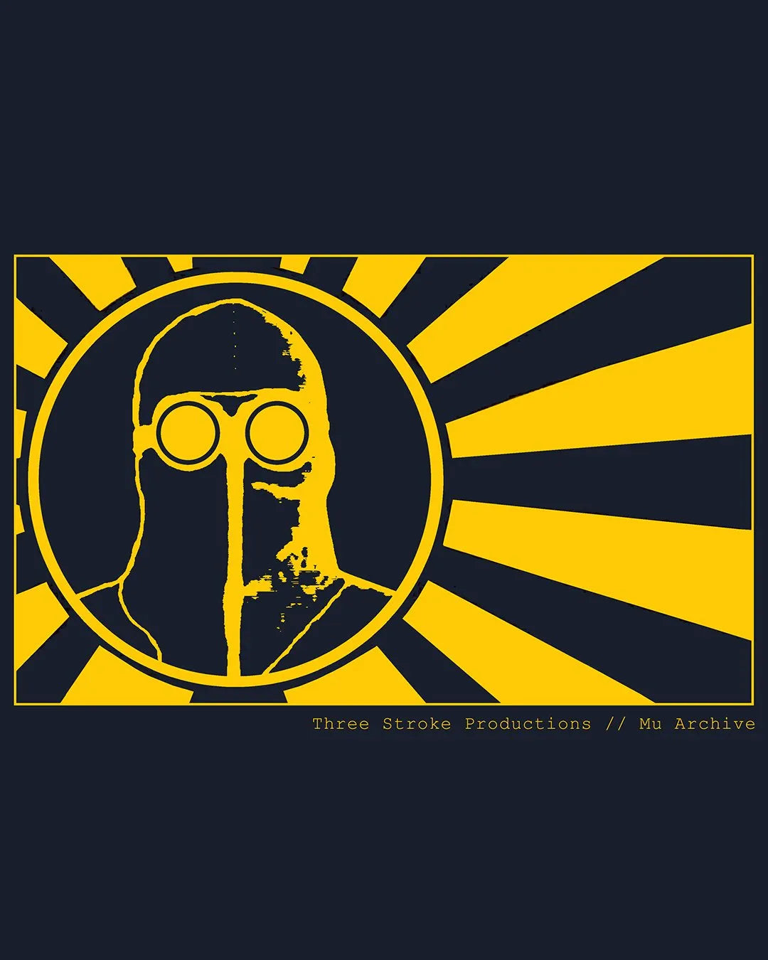 T-shirt warflag navy