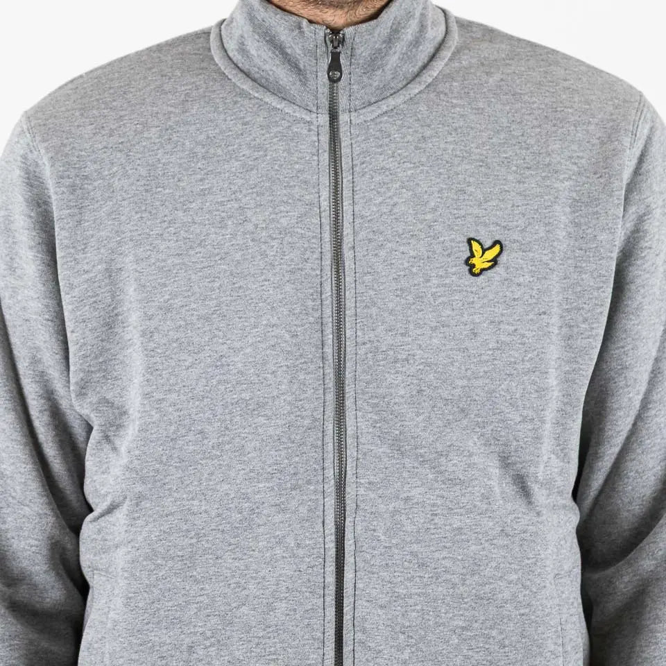 Felpa track top grigia