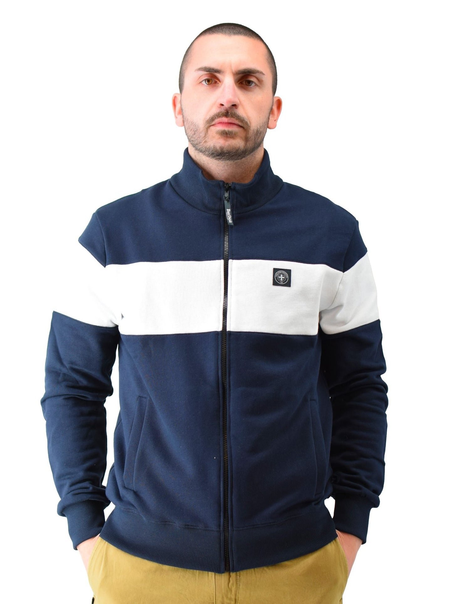 Felpa Oswald track top navy