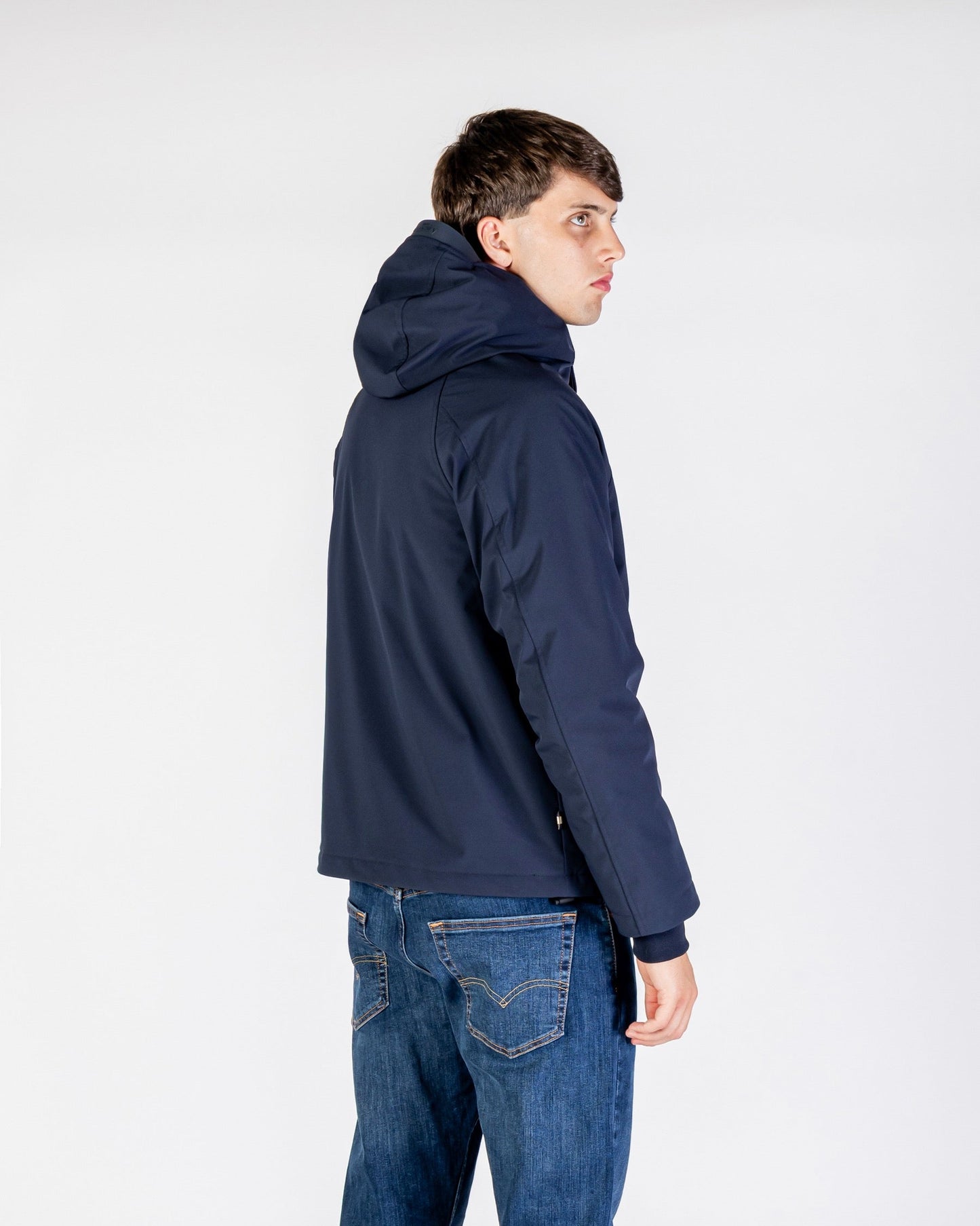 Mid Parka Blu navy