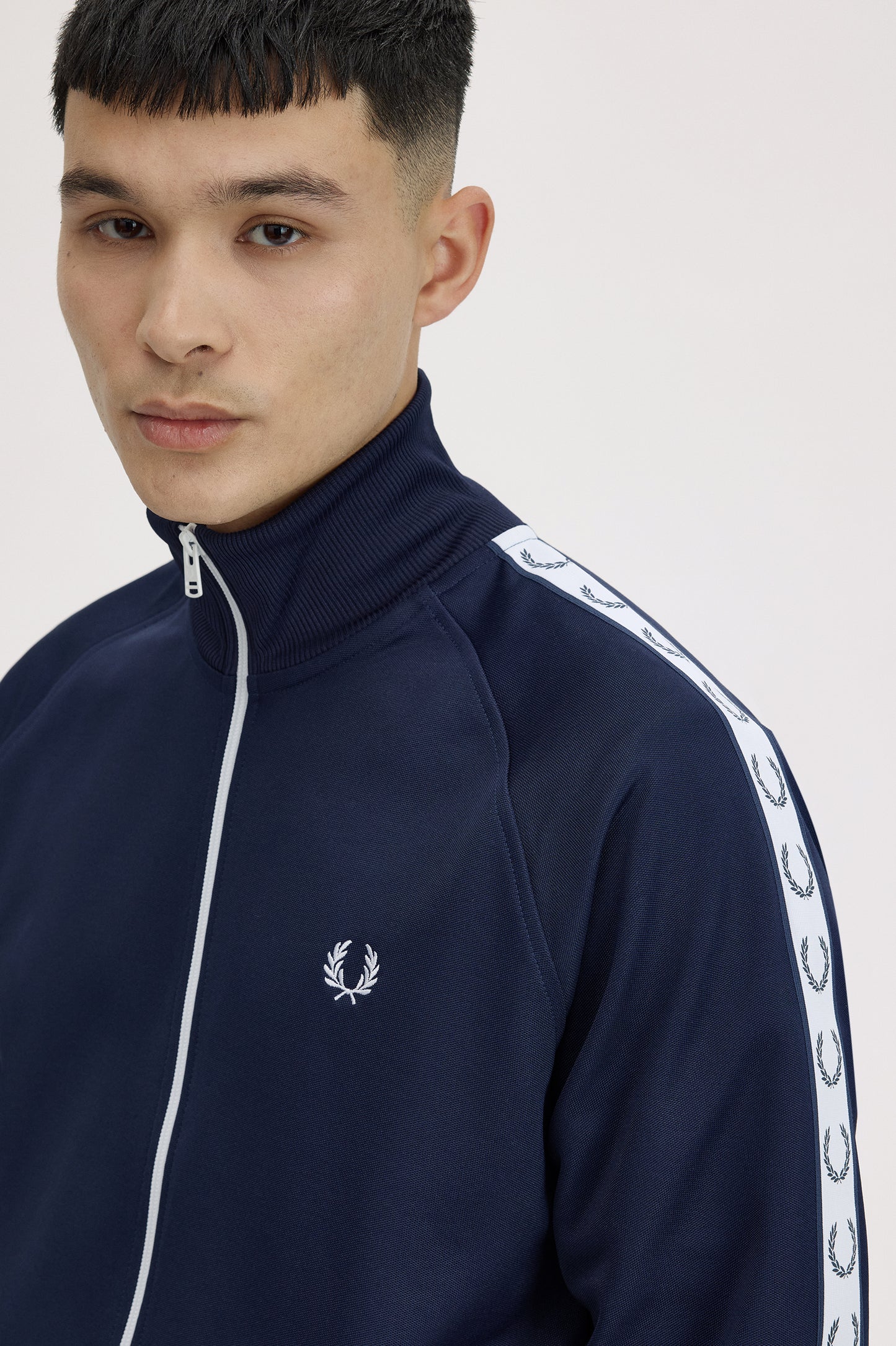 Taped track Jacket navy