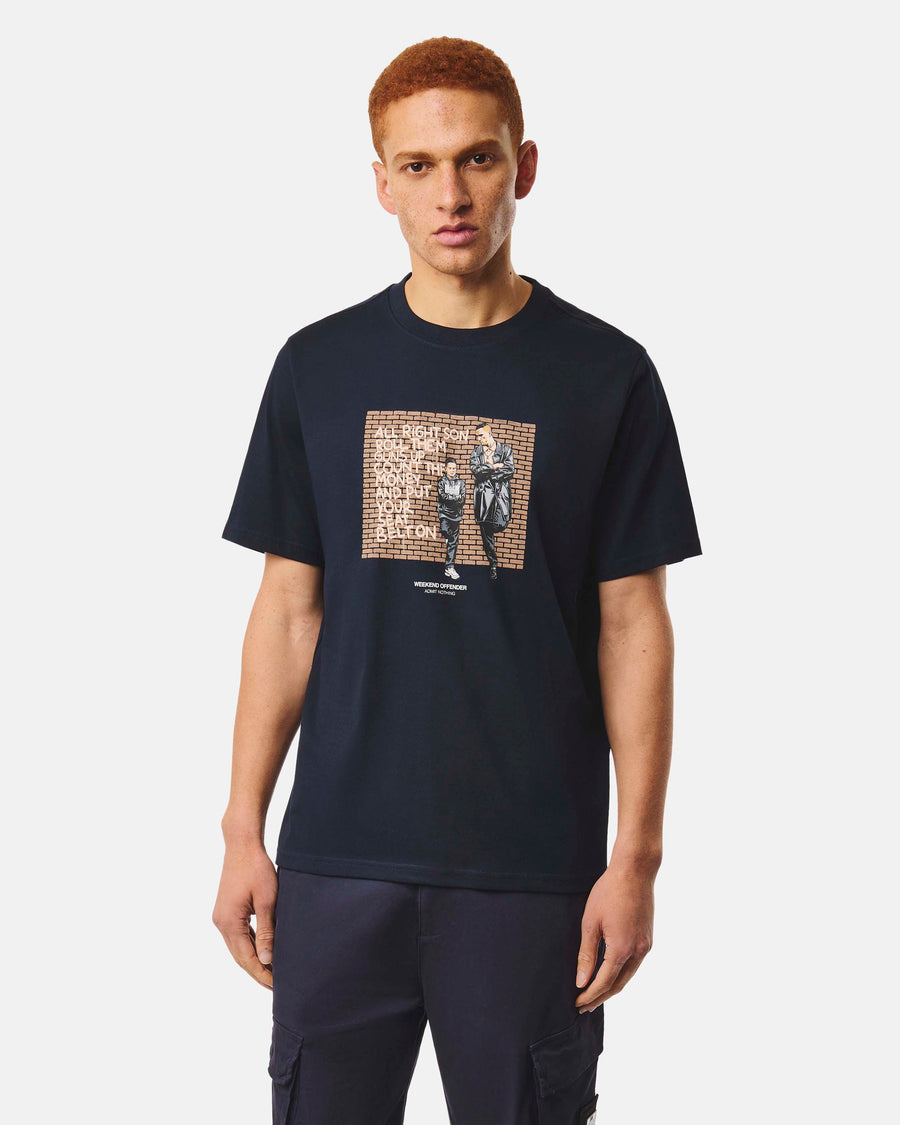 T-shirt Pater navy
