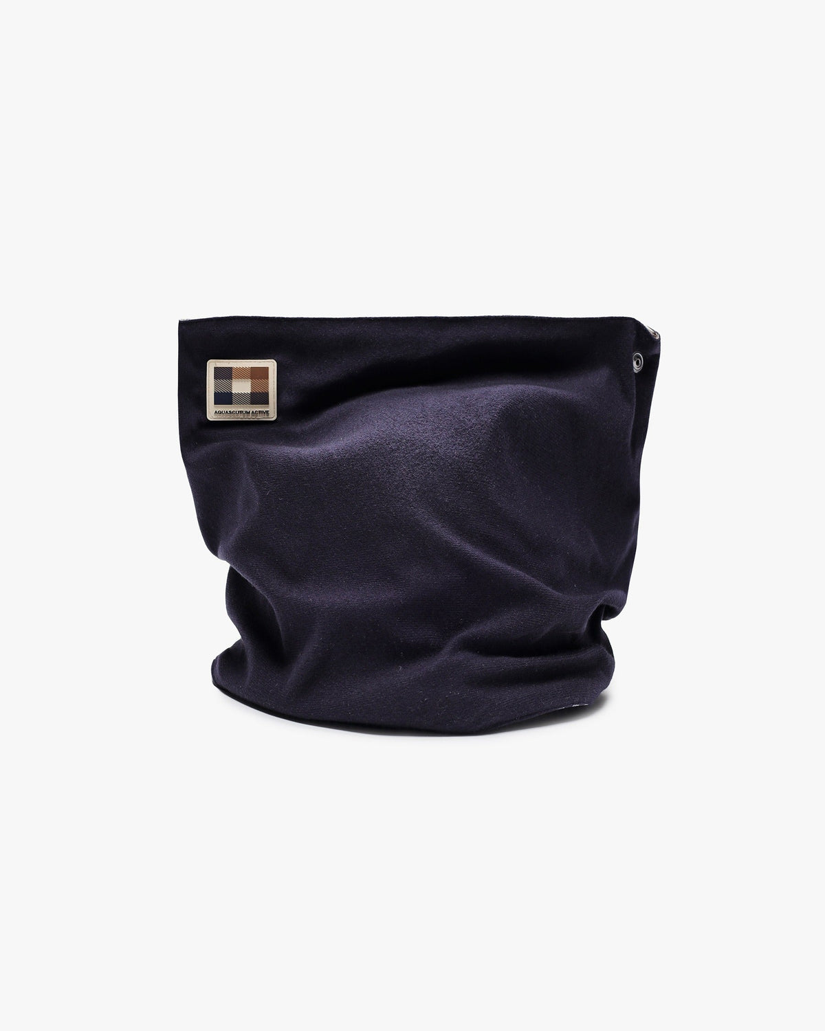 Scaldacollo reversibile check/navy