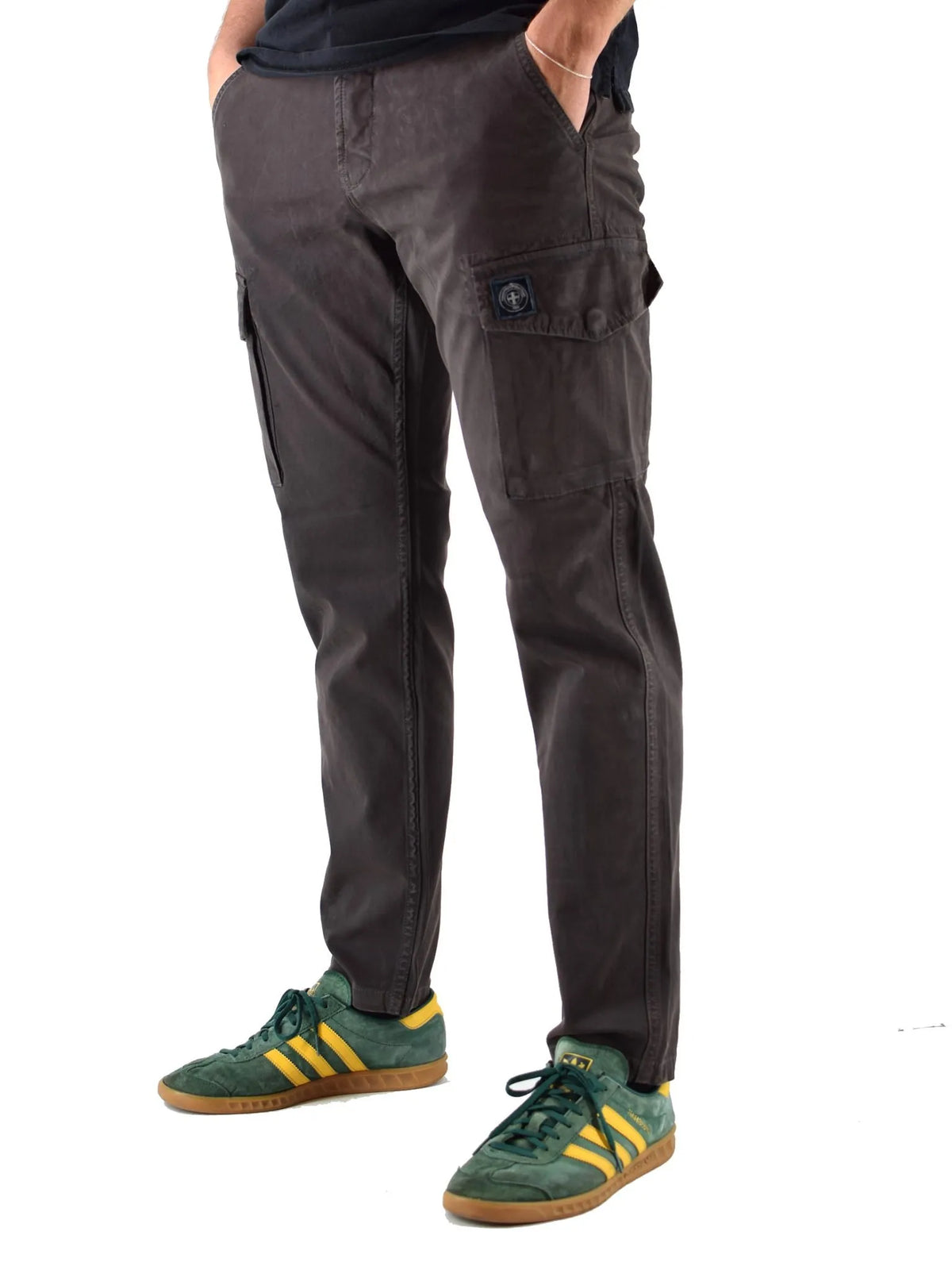 Pantalone cargo Muti black sand