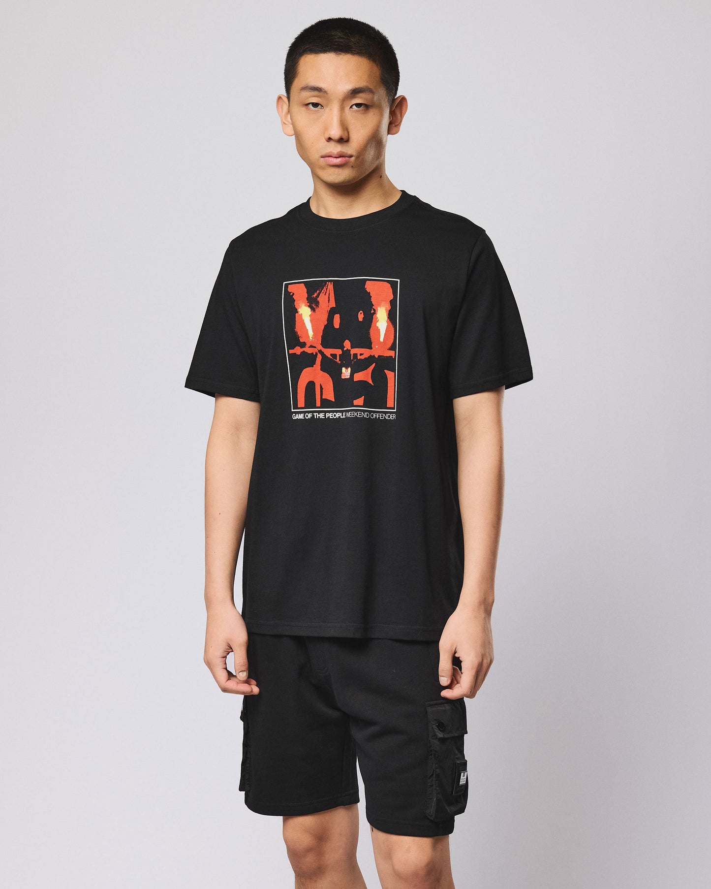 T-shirt The People nera