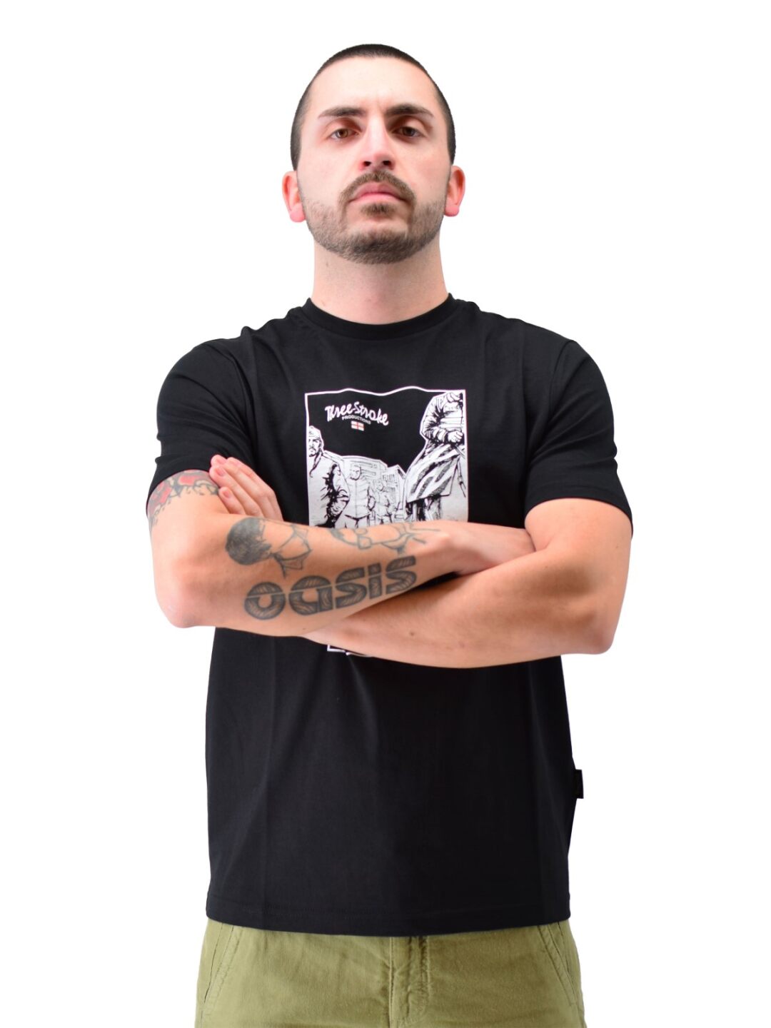 T-shirt ogni maledetto sabato nera