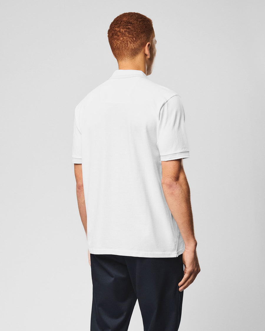Polo Levanto White/amazonite