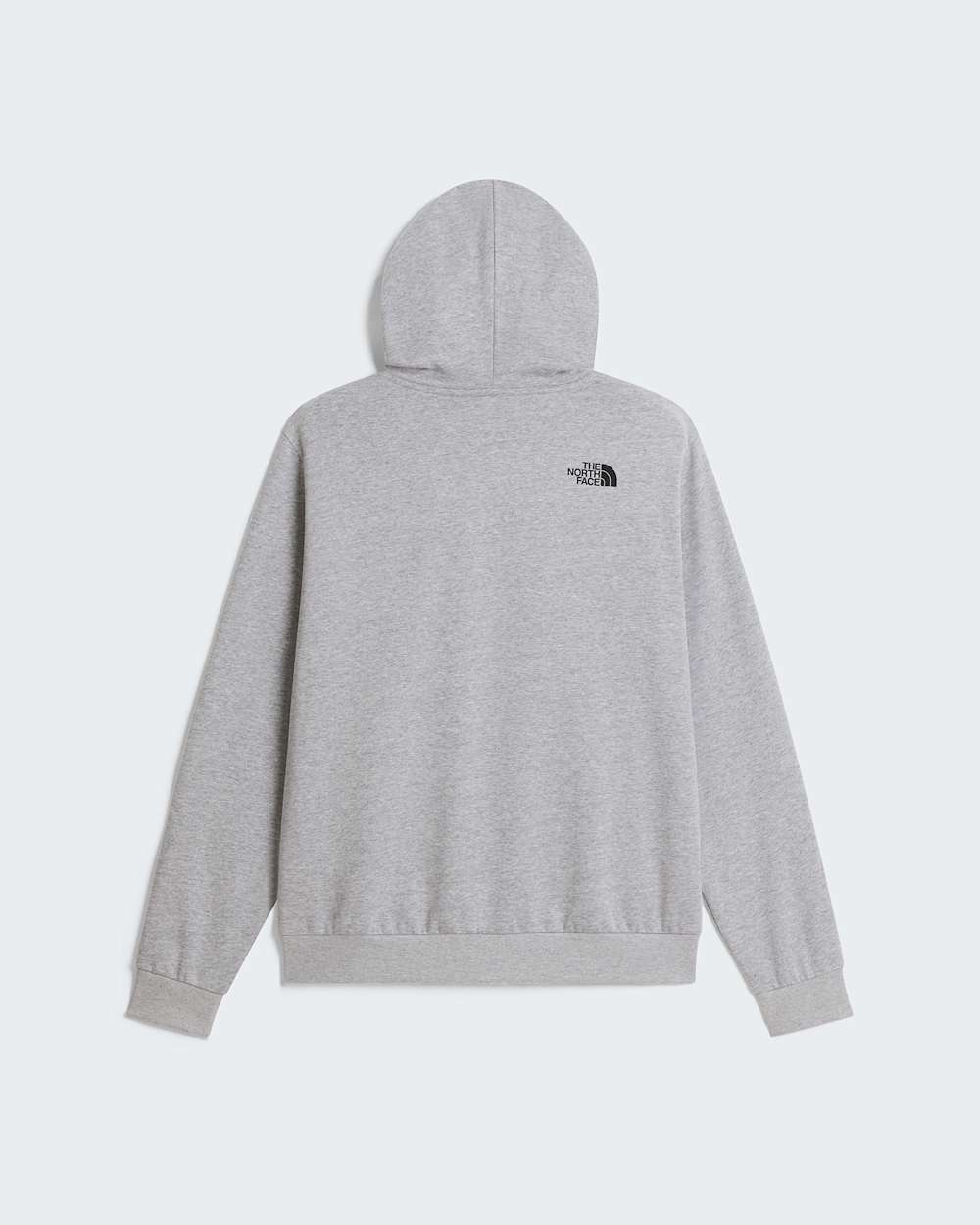 Felpa full zip box half dome grigia