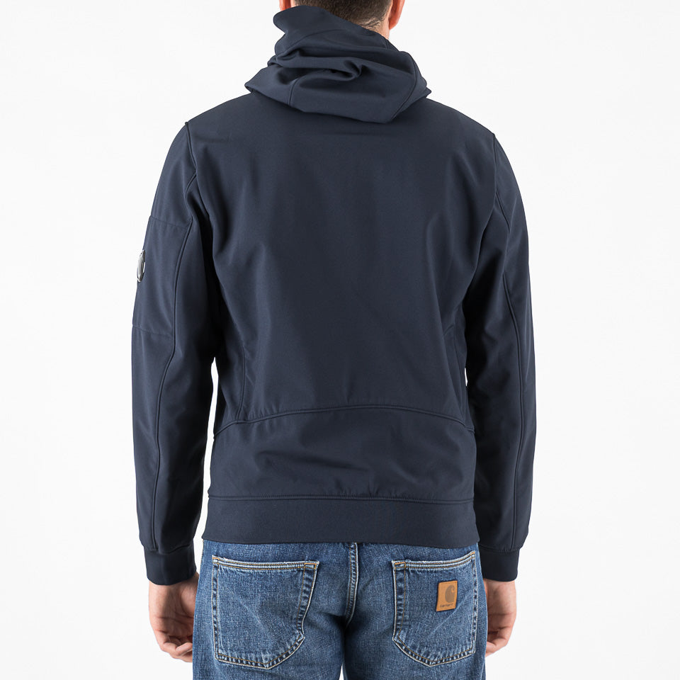 C.P. Shell-R hooded Jacket blu navy