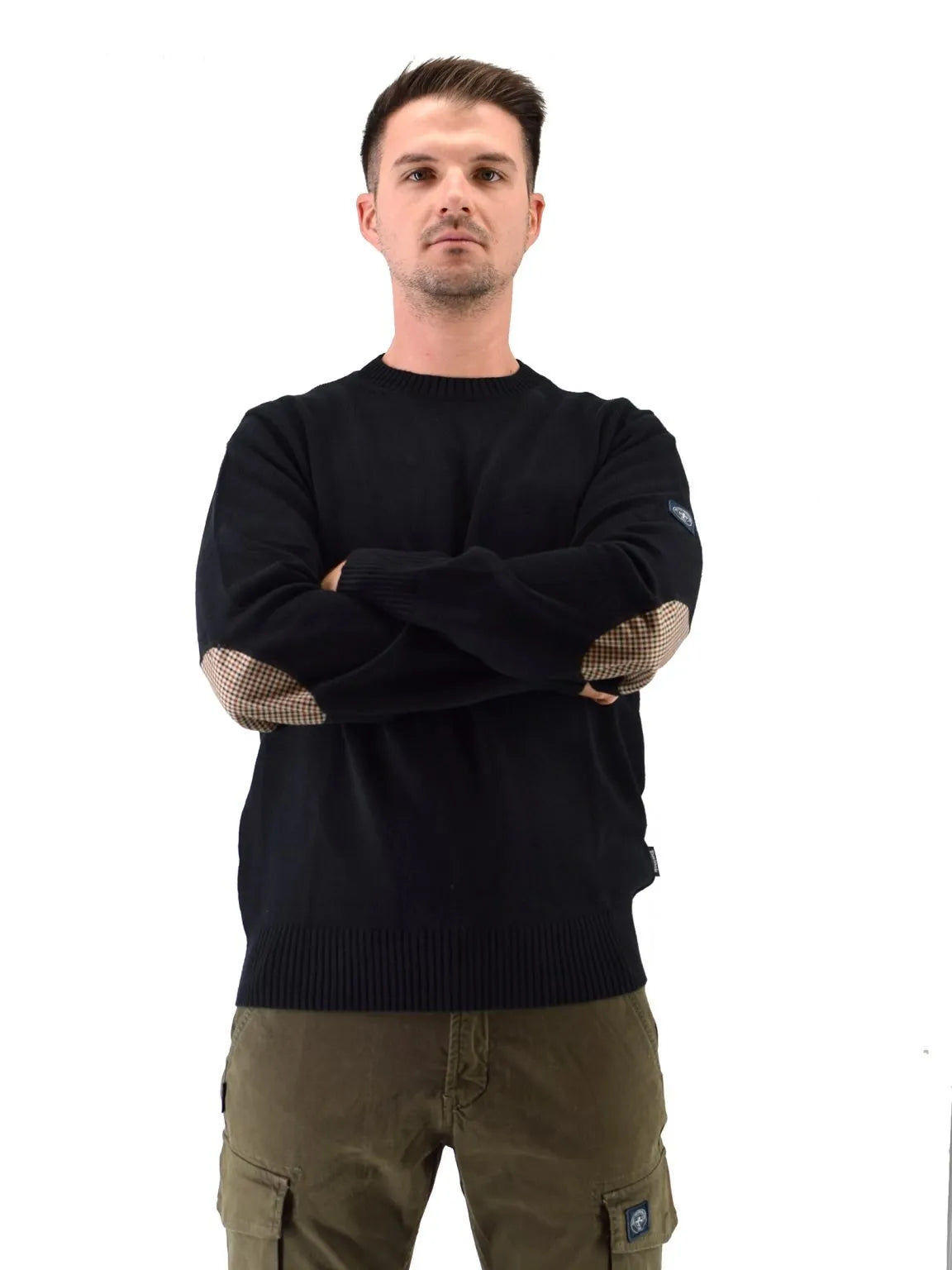 Maglione Ulf blu nero