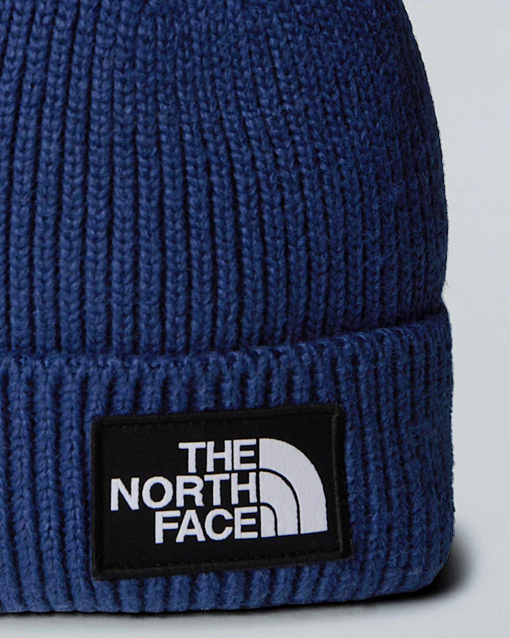 Cuffia logo box blu navy