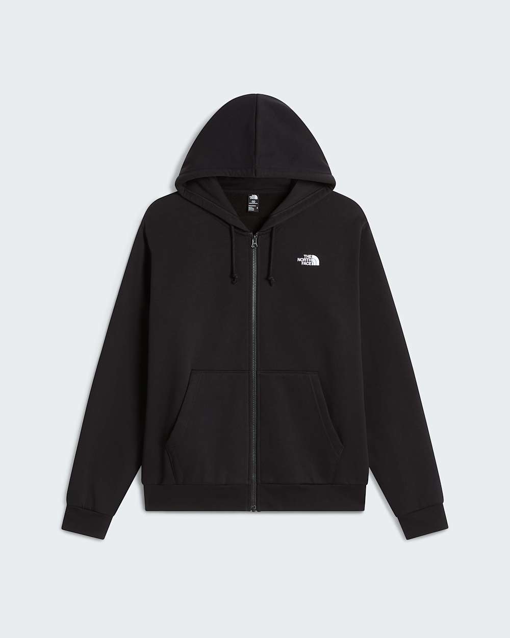 Felpa full zip simple dome Evolution nera