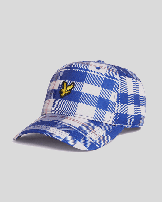 Tartan Cap blu