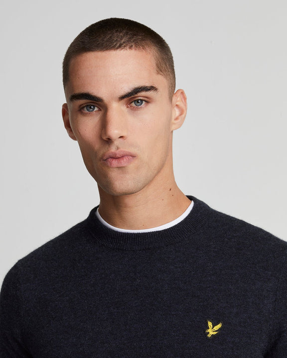 Maglione Lambswool blu navy