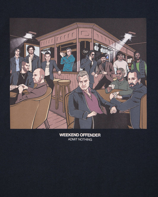 T-shirt Wyndham blu navy