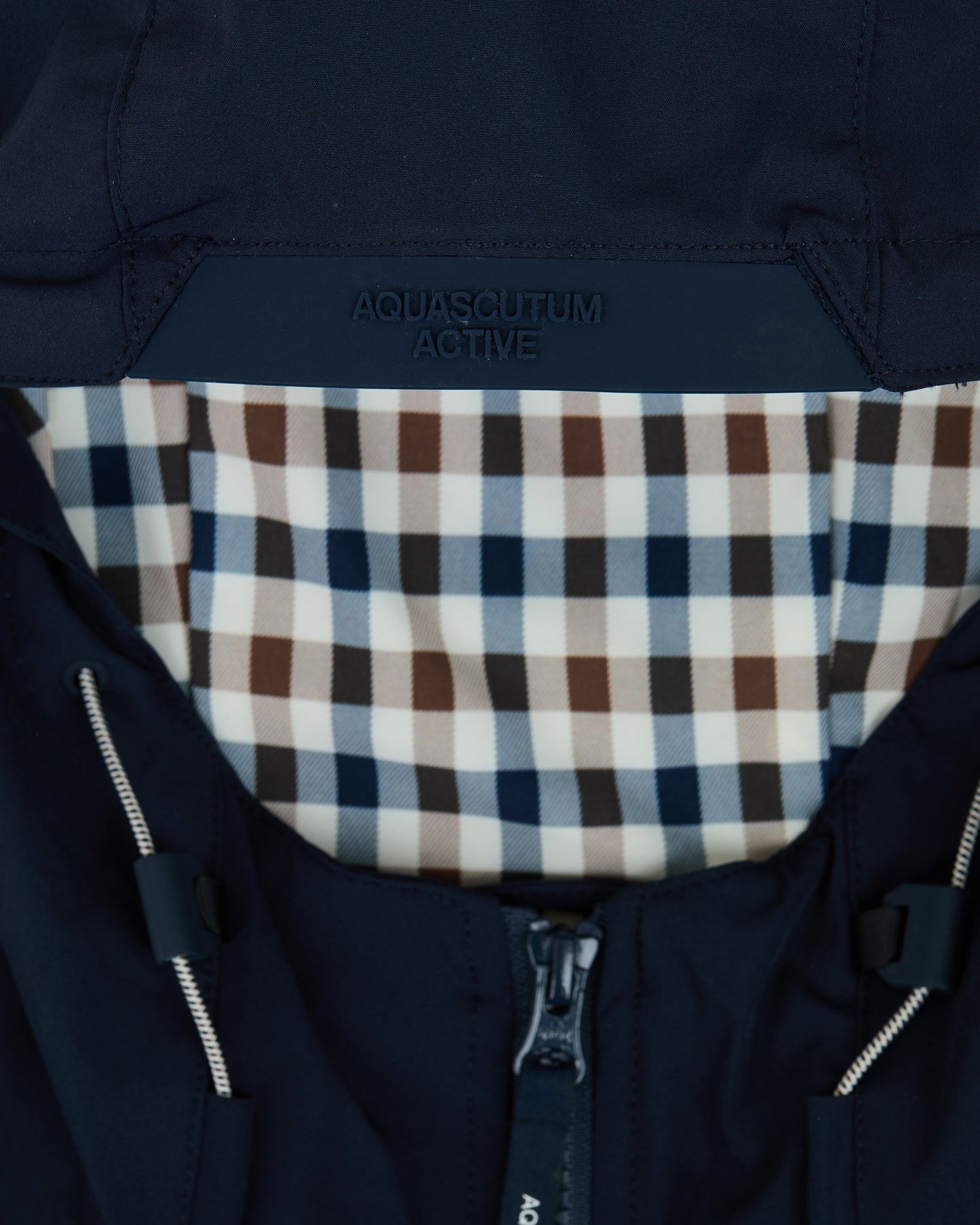 Shell SP hooded jacket navy