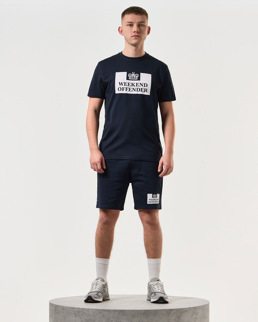 T-shirt prison classic blu navy