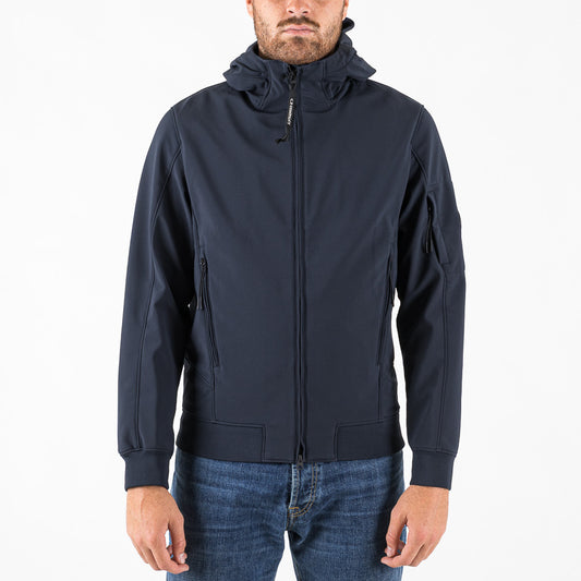 C.P. Shell-R hooded Jacket blu navy