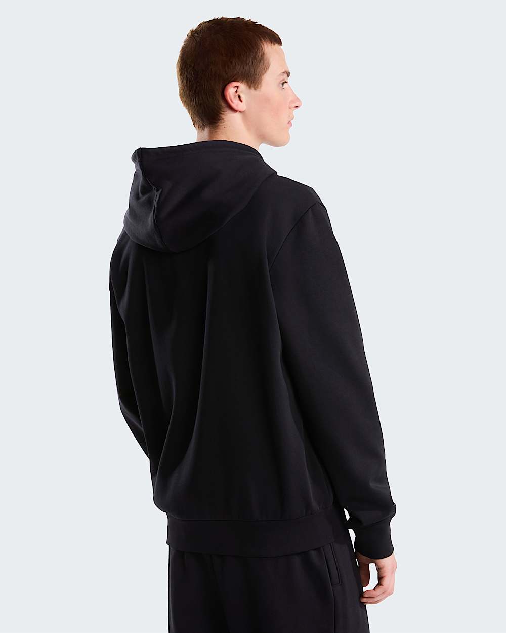 Felpa full zip simple dome Evolution nera